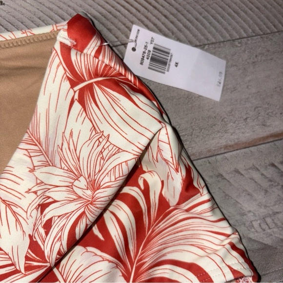 Old Navy Palms Print Swim Bottom High Waist Bikini Bottom Plus Size 4X - Picture 4 of 14